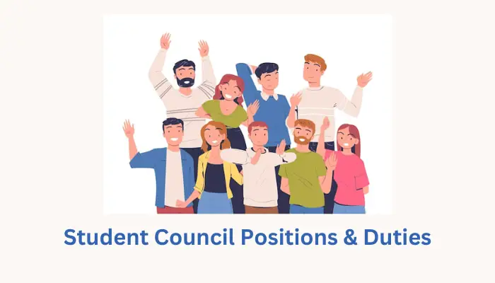 Student council positions